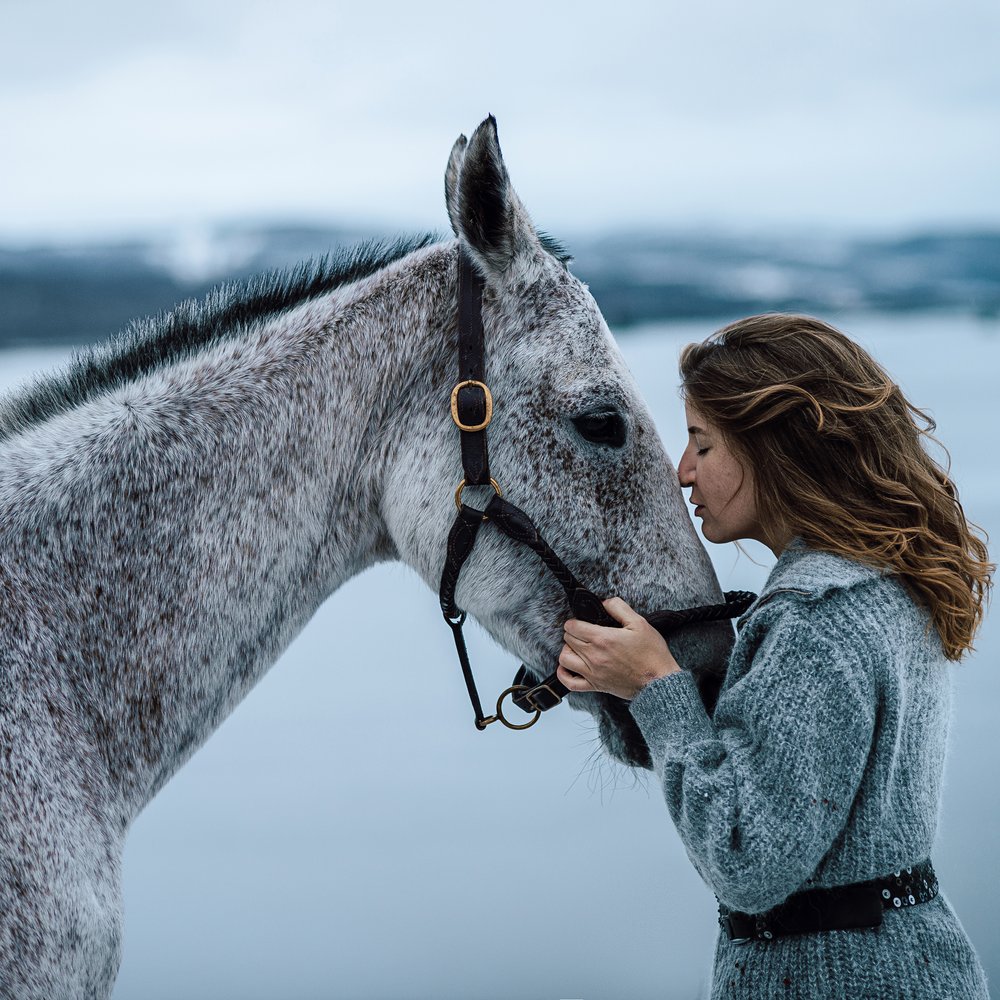 Биение сердец Фотосессия с лошадьми